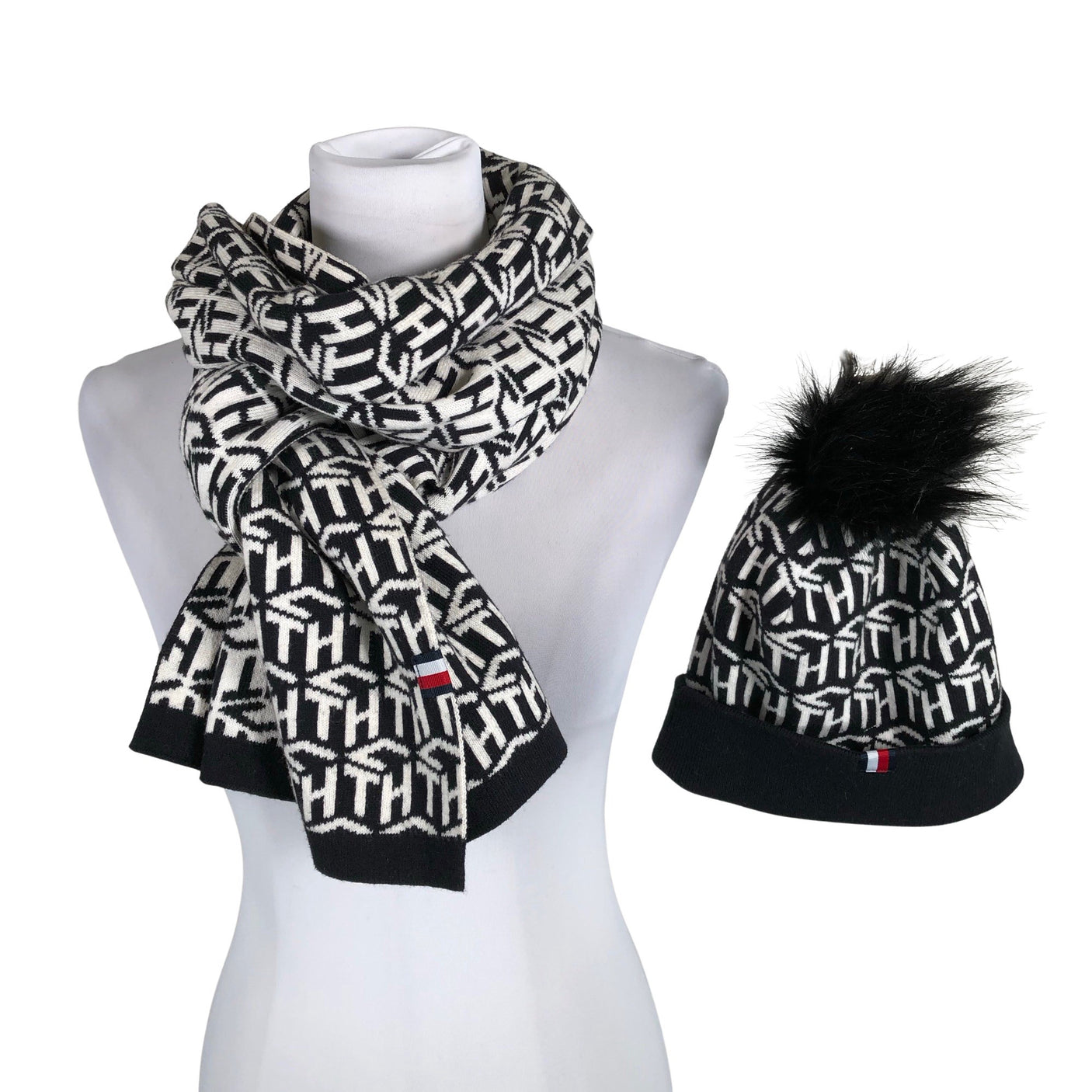Unisex Tommy Hilfiger - Scarf, size Maxi - Black (1)