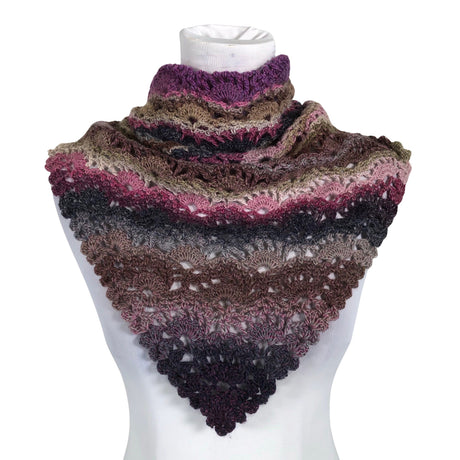 Unisex Handmade - Scarf, size Midi - Violet ()