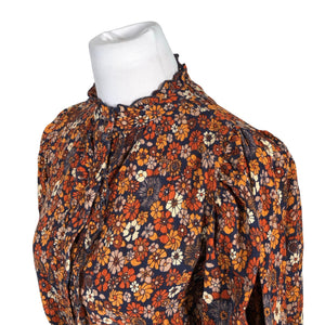 Unisex Antik Batik - Schiffon dress, size 34 - Blue (3)