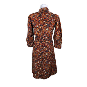 Unisex Antik Batik - Schiffon dress, size 34 - Blue (2)