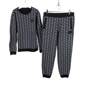 Unisex EA7 Emporio Armani - Sweatshirt and pants set, size 146 - 152 - Black (1)