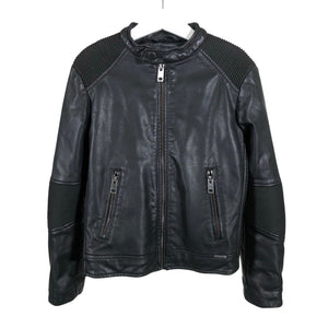 Unisex Diesel - Leather jacket, size 122 - 128 - Black (1)