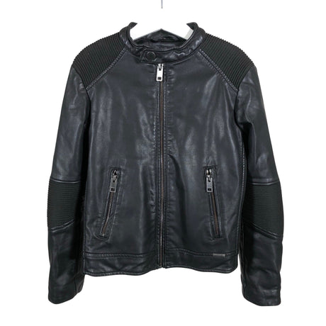 Unisex Diesel - Leather jacket, size 122 - 128 - Black ()