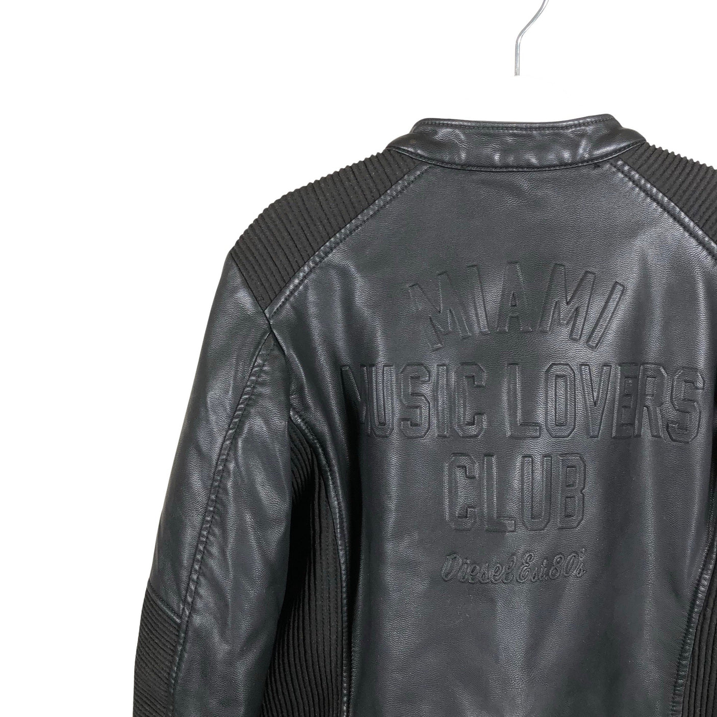Unisex Diesel - Leather jacket, size 122 - 128 - Black (3)