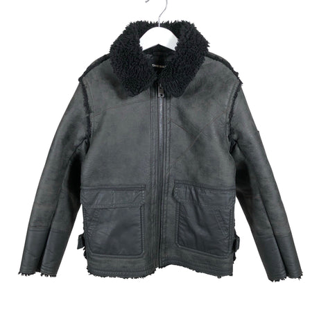 Unisex Diesel - Faux fur coat, size 122 - 128 - Brown ()