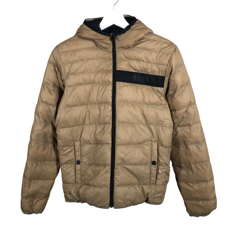 Unisex Hugo Boss - Lightly padded jacket, size 158 - 164 - Brown ()