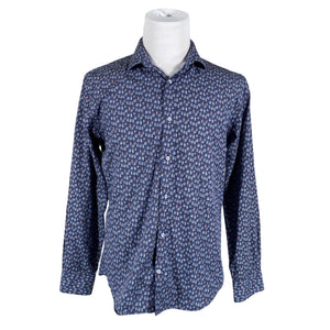 Unisex Petrifun - Collared shirt, size L - Blue (1)