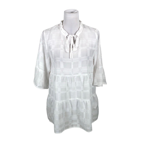 Unisex Luhta - Schiffon tunic, size 36 - White ()