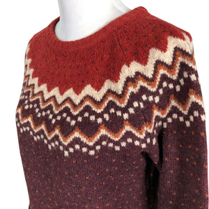 Unisex Fjällräven - Sweater, size 40 - Wine red (3)