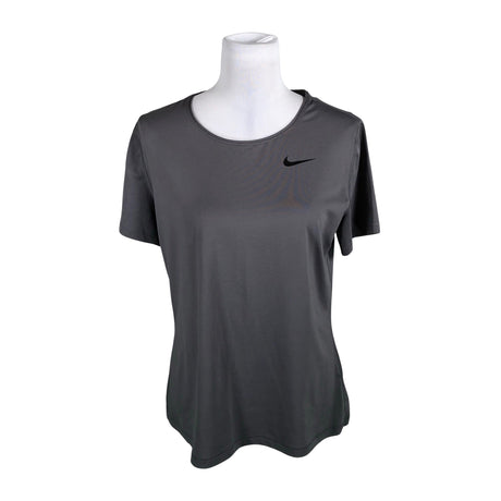 Unisex Nike - Sports shirt, short sleeve, size 40 - Gray ()