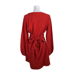Unisex NOSH - Tricot dress, size 40 - Orange (2)