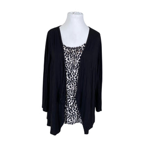 Unisex Gerry Weber - Tricot shirt, size 48 - Black (1)