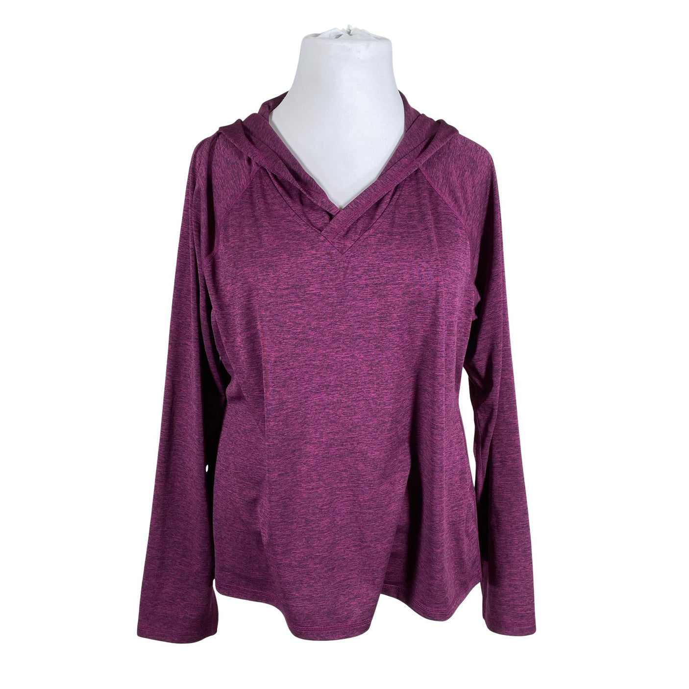 Unisex Ideology - Sports shirt, long sleeve, size 44 - Violet (1)