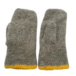 Unisex Handmade - Mittens, size No size - Gray (1)