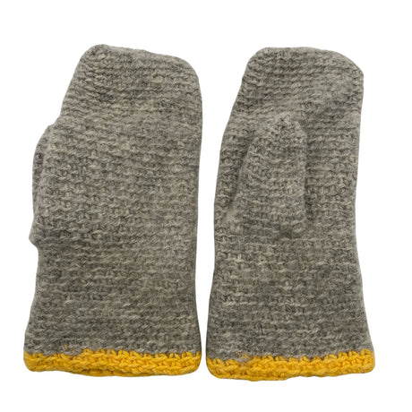 Unisex Handmade - Mittens, size No size - Gray ()