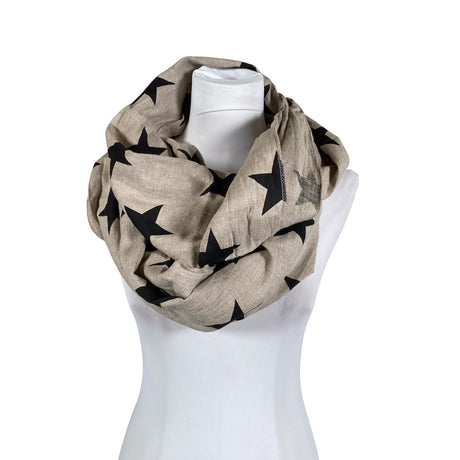 Unisex Bypias - Circle scarf, size Midi - Beige ()