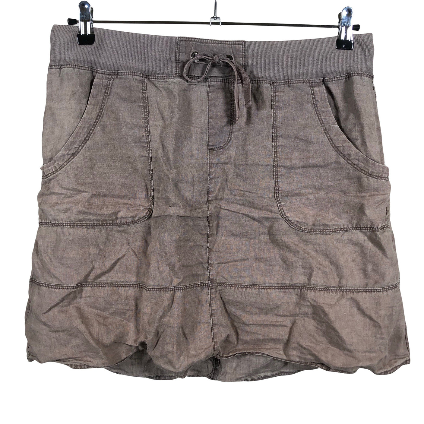 Unisex Part two - Fabric skirt, size 40 - Brown (1)