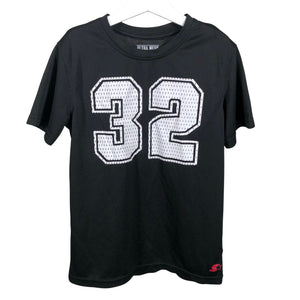 Unisex Starter - Sports shirt, short sleeve, size 146 - 152 - Black (1)