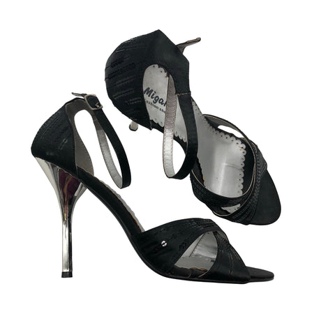 Unisex Migant - Evening high heels, size 38 - Black ()