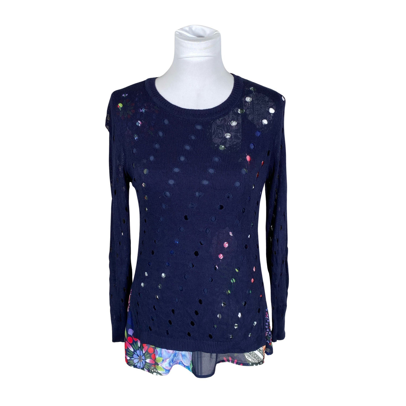 Unisex Desigual - Sweater, size 40 - Blue (1)