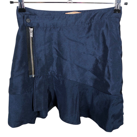 Unisex Scotch&Soda - Fabric skirt, size 34 - Blue ()