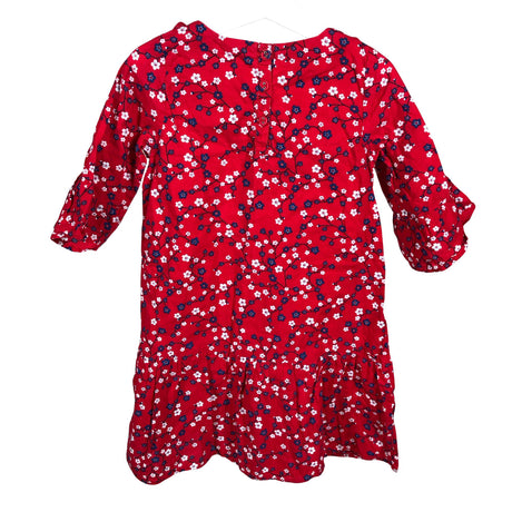 Unisex Polarn O. Pyret - Dress, size 98 - 104 - Red (2)