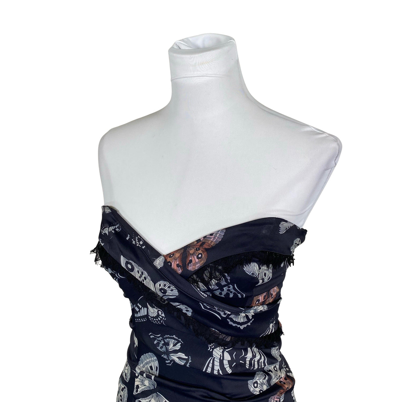 Unisex Karen Millen - Party dress, size 38 - Gray (3)