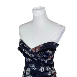 Unisex Karen Millen - Party dress, size 38 - Gray (3)