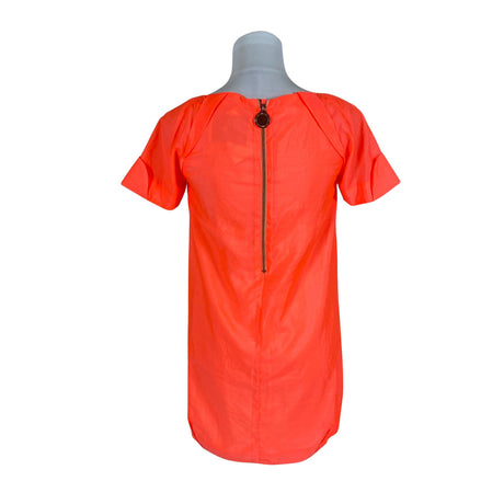 Unisex Designers Remix - Schiffon dress, size 34 - Orange (2)