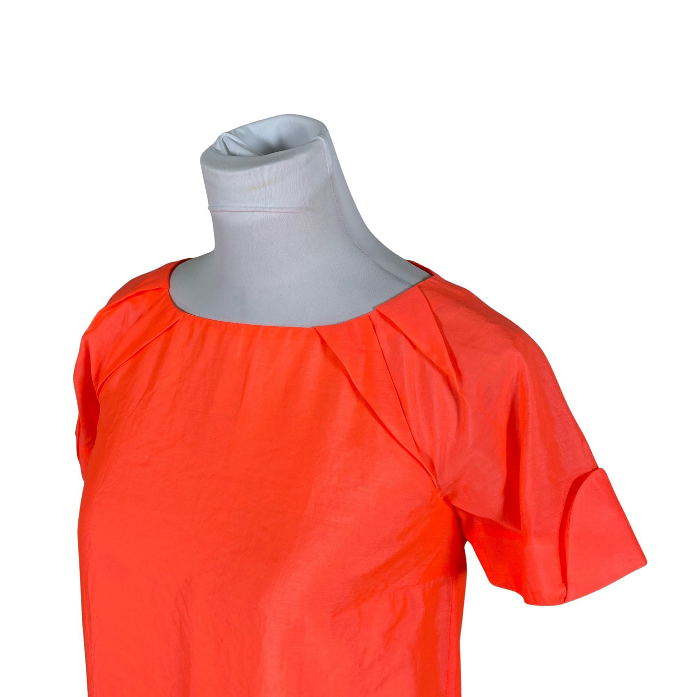 Unisex Designers Remix - Schiffon dress, size 34 - Orange (3)