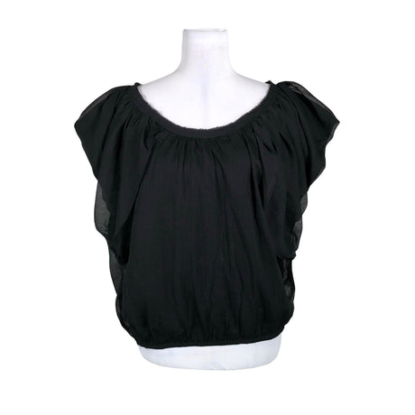 Unisex Twist&Tango - Short-sleeved blouse, size 38 - Black ()