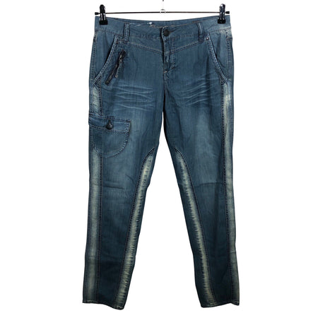Unisex Cream - Jeans, size W29 - Blue ()
