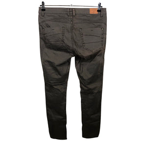 Unisex Cream - Jeans, size W33 - Brown (2)