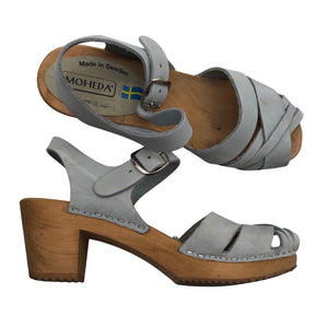 Unisex Moheda - Heeled sandals, size 38 - Gray (1)