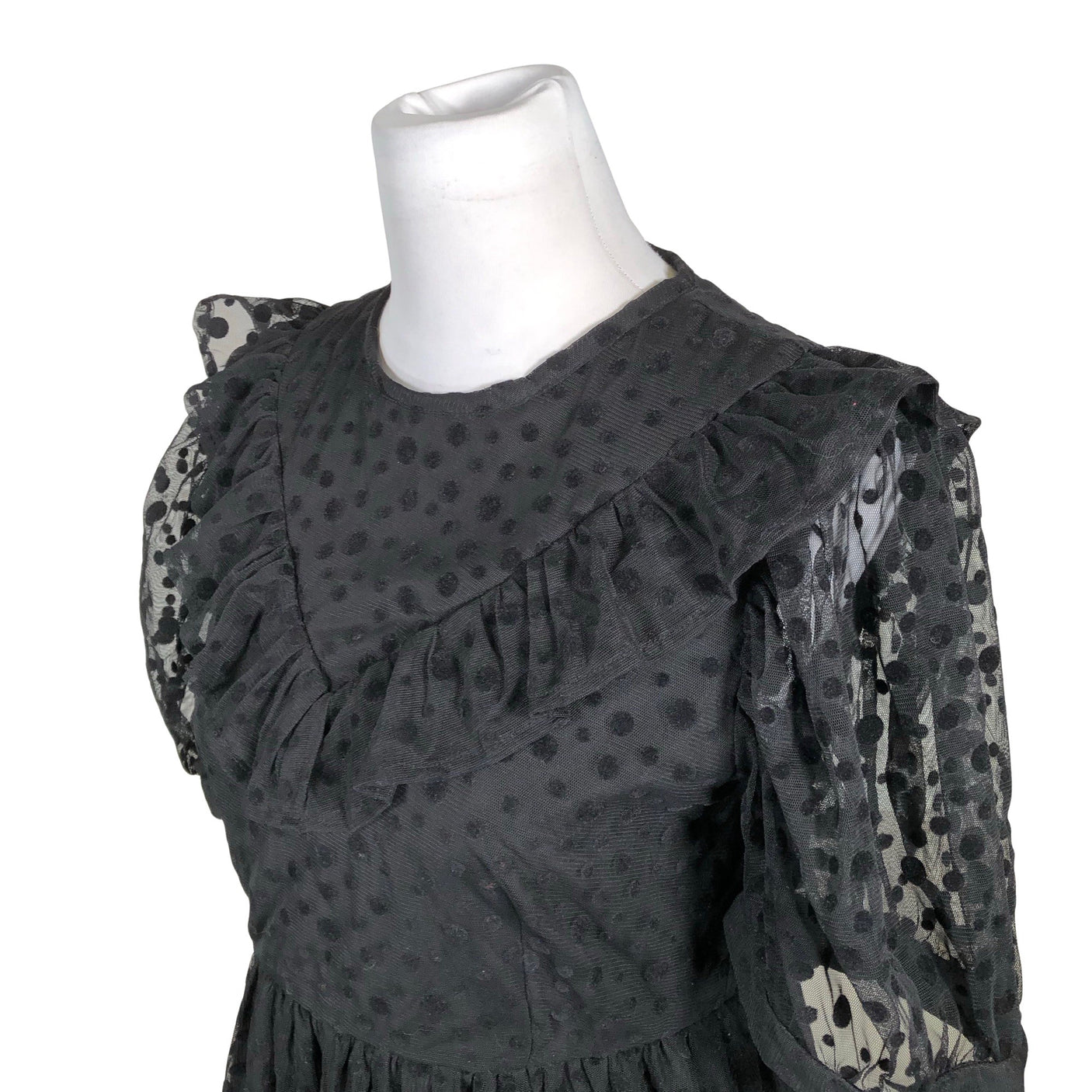 Unisex Batsheva - Party dress, size 36 - Black (3)