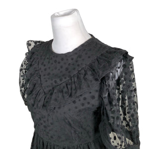 Unisex Batsheva - Party dress, size 36 - Black (3)