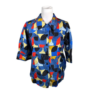 Unisex Toast - Short-sleeved blouse, size 40 - Blue (1)