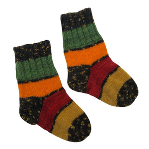Unisex Handmade - Socks, size 24 - Red (1)