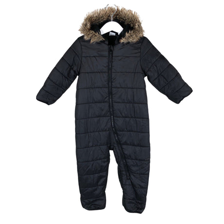 Unisex Lindex - Lightly padded overall, size 80 - 86 - Black ()