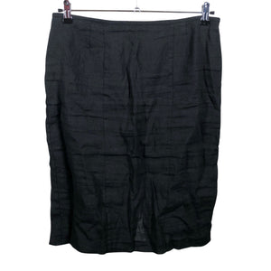 Unisex Autograph by Marks & Spencer - Fabric skirt, size 42 - Black (1)