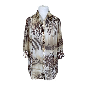 Unisex Mona Lisa - Blouse, size 46 - Beige (1)