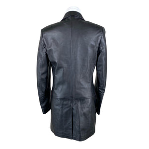 Unisex Versace Jeans Couture - Leather jacket, size S - Black (2)