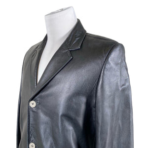 Unisex Versace Jeans Couture - Leather jacket, size S - Black (3)