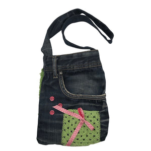 Unisex Handmade - Handbag, size Mini - Blue (1)