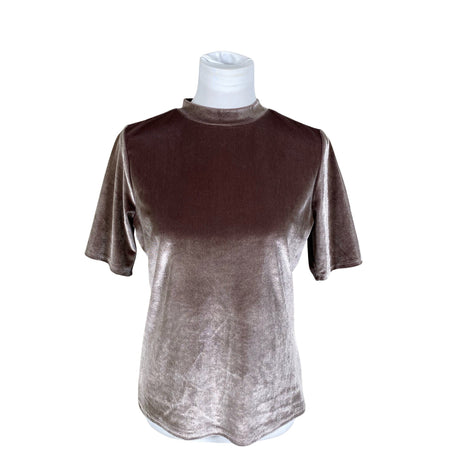 Unisex We - Short-sleeved blouse, size 38 - Brown ()
