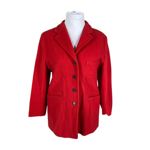 Unisex Abro - Wool coat, size 42 - Red (1)