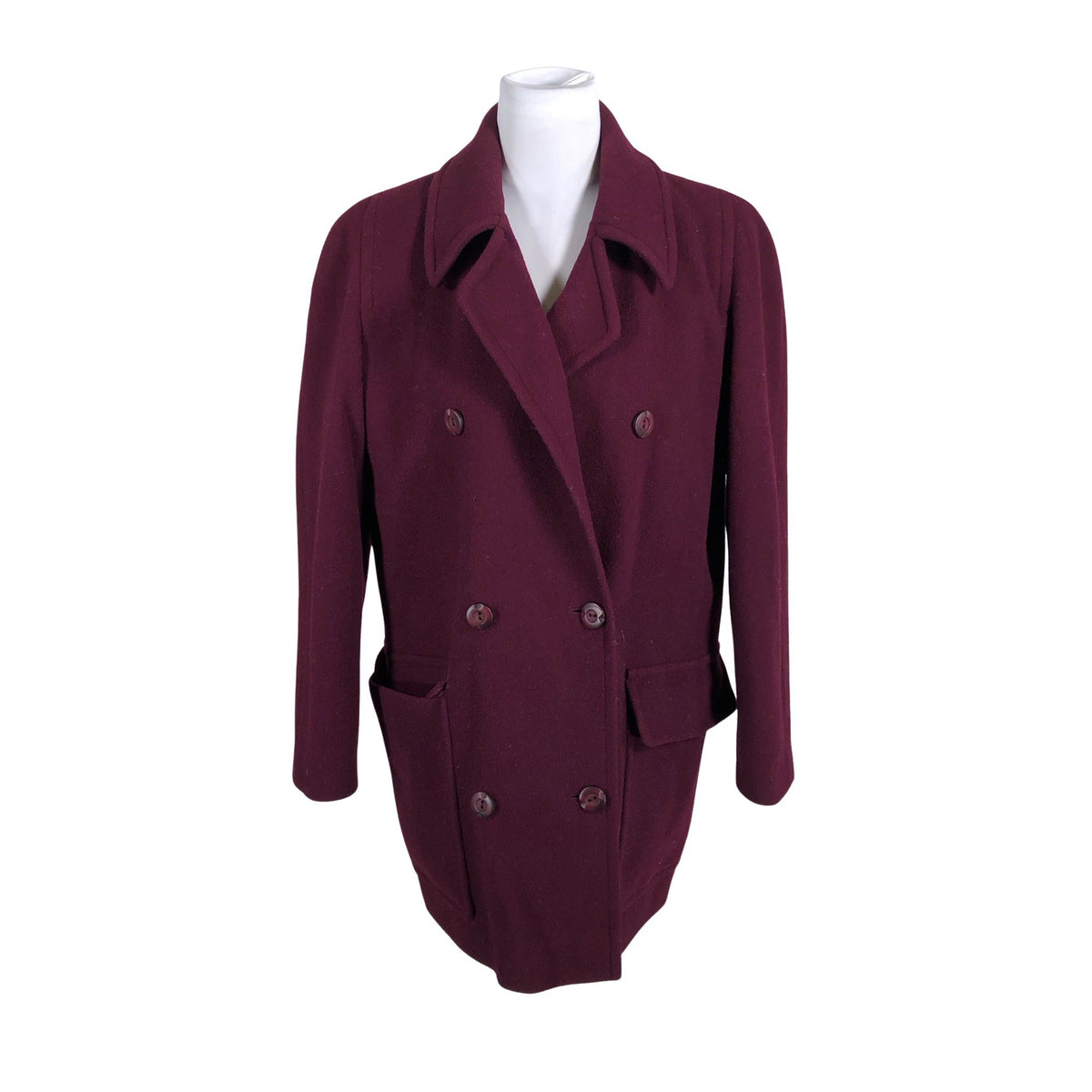 Unisex Karpelle Exclusive - Wool coat, size 36 - Violet (1)