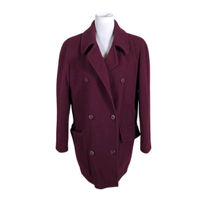 Unisex Karpelle Exclusive - Wool coat, size 36 - Violet (1)
