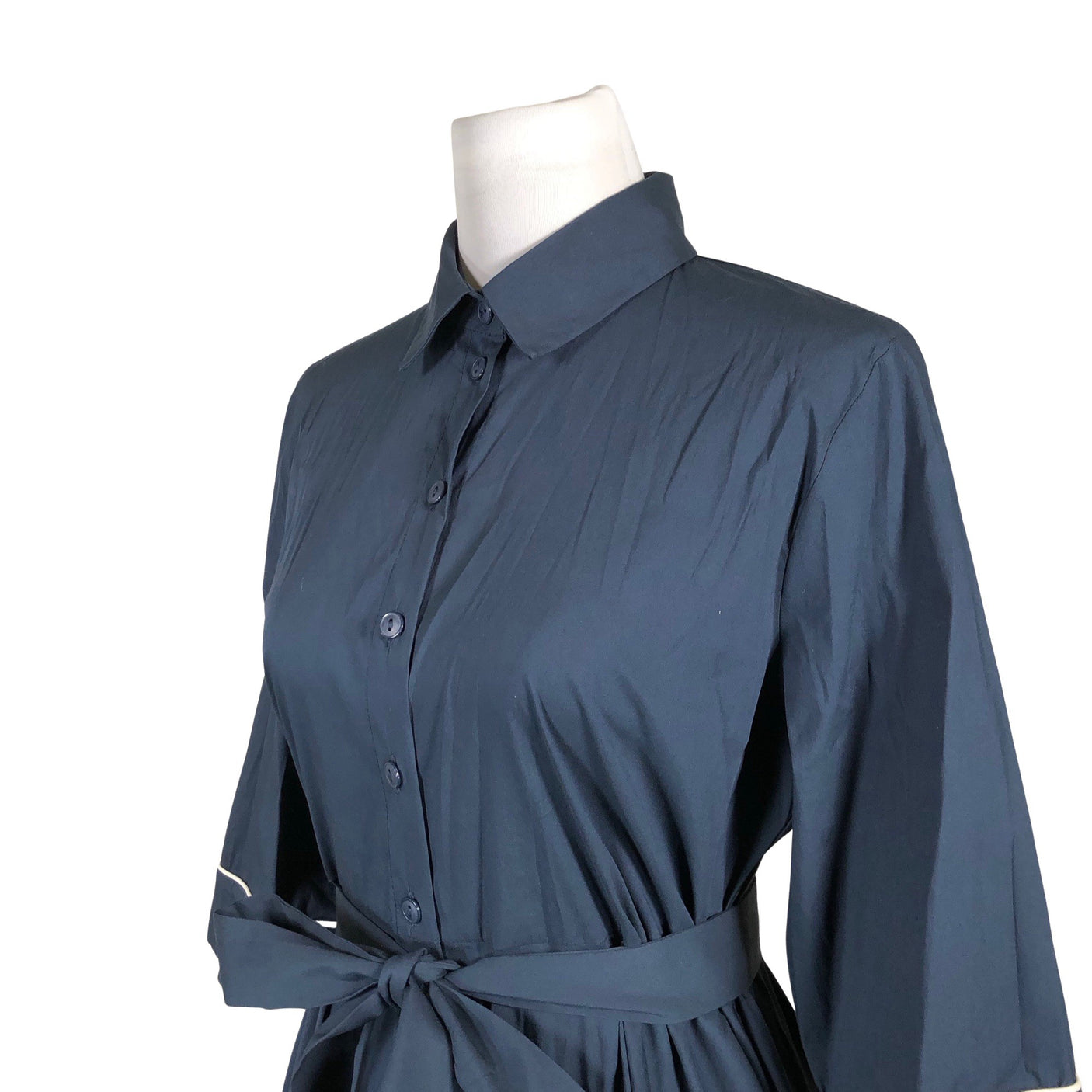 Unisex Eleria Cortes - Schiffon dress, size 40 - Blue (3)