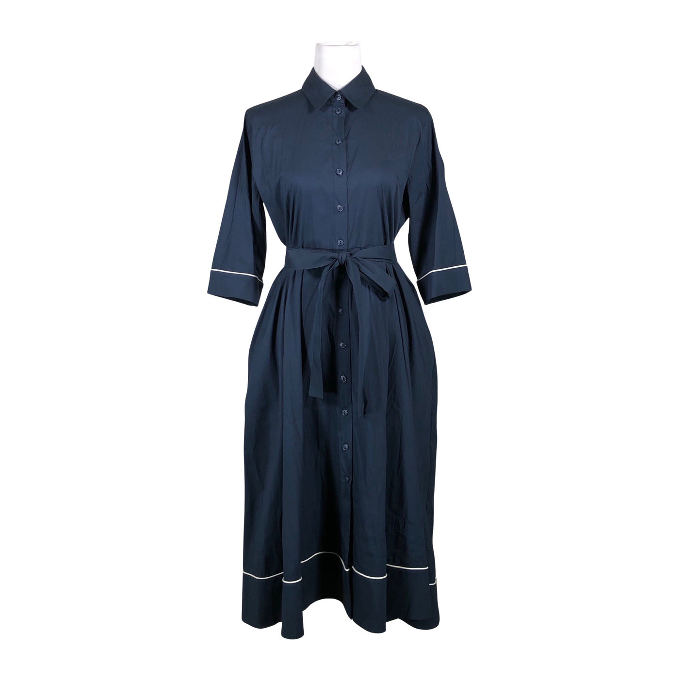 Unisex Eleria Cortes - Schiffon dress, size 40 - Blue (1)